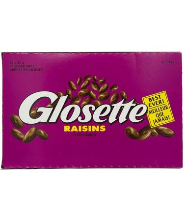 Glosette Chocolate Covered Raisins Club Pack (50g x 18) - Buy Online on GoSupps.com