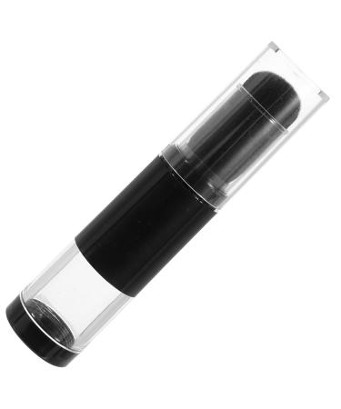 Beaupretty travel bottle with cover make up powder makeup puff travel brush hair dryer dense liquid foundation brush brush Embossed mix applicator brush one body tool flat heel