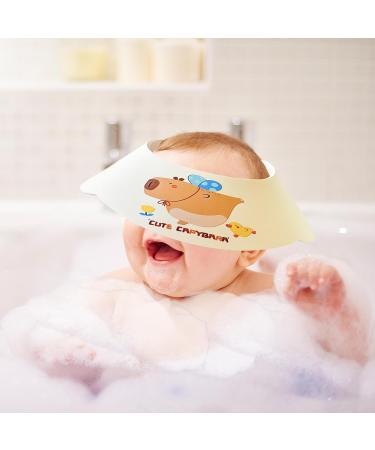 Baby Helmet Toddler Protective Hat Toddler Bump Head Protective Hat Splash Proof Baby Shampoo Cap Capybara Pattern Toddler Swim Cap with Adjustable DesignBaby Bath Shield for Eyes Nose Neck - Buy Online on GoSupps.com