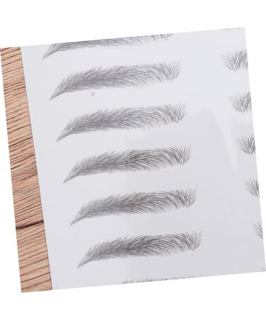 Beavorty Thickitstickitbrow 4 Pcs 3d Eyebrow Stickers Cosmetology Kit Hair Kit Makeup Kit Eyebrow Shaping Bionic Woman The Lazy 1 count (Pack of 1) Blackx2pcs - Buy Online on GoSupps.com