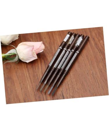 Mikinona 2 1 Eyebrow Pencil Brush Makeup Five Colors Eyebrow Brush 3d 1 count (Pack of 1) As Shown - Buy Online on GoSupps.com
