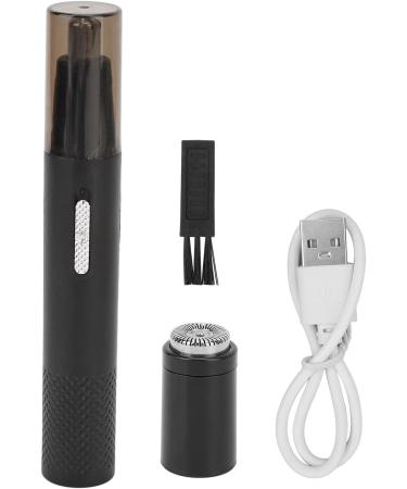 Naroote Electric Nasal Pilator 2 in 1 Multifunctional Electric Nose Hair Trimmer for Men for Earnoseeyebrow BLACK Black - Buy Online on GoSupps.com