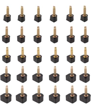 30 PCS Black Shoe Repair Stiletto Heel Tips - 5 Sizes Included - Buy Online on GoSupps.com