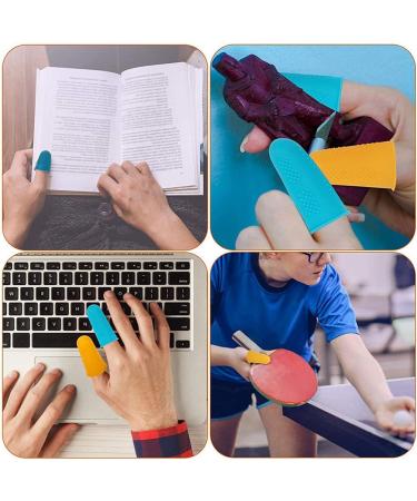 TEHAUX 20pcs Finger Cots | Rubber Finger Protectors & Caps for Sewing Hot Glue Anti-Static | Durable Finger Cushions and Gloves - Buy Online on GoSupps.com