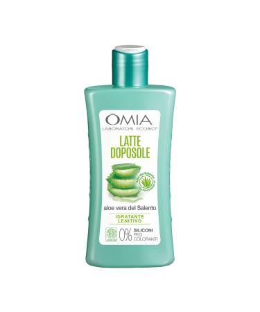 Omia latte doposole biologico aloe vera 200 mlla gamma di assorbenti che offre l'Sciutto pulito n 1 in Italia grazie alla tecnologia instant dry 200 g