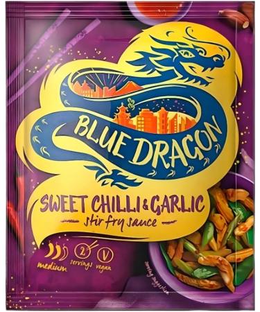 Blue Dragon Stir Fry Sauce Sachet - Black Bean Sweet & Sour Sweet Chilli & Garlic (120g Pack of 3) - Buy Online on GoSupps.com
