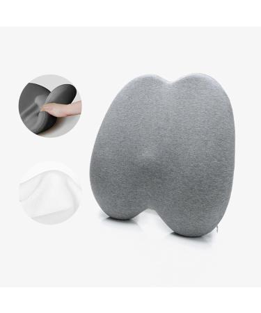 Lumbar Support Pillow | Breathable Lumbar Support Cushion Soft Sponge Auto Seat Back Support for Driving Seat Summer Ergonomic Design Gray - Buy Online on GoSupps.com