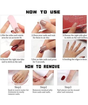 24 PCS Daisy Fake Nails French False Nails Short Purple Edge with Flower Designs Full Cover Nails for Women and Girls Nail Tips 20 - Buy Online on GoSupps.com