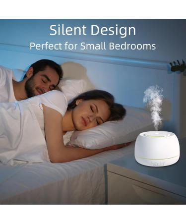 300ML Taigucat Essential Oil Diffuser | Aroma Humidifier with 14 LED Lights & USB C Cable - White | Home Bedroom Scent Nebulizer - Buy Online on GoSupps.com