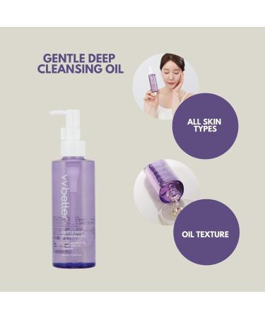 Gentle Deep Korean Cleansing Oil - 80% Plant-Derived Makeup Remover | Hypoallergenic Facial Cleanser for All Skin Types - 6.76 fl. oz - Buy Online on GoSupps.com
