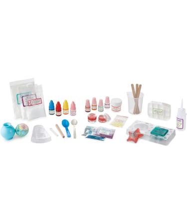MindWare Science Academy Deluxe Shimmer Lab Kit - 40pcs Teach Cosmetic Chemistry, DIY Bath Bombs, Lip Balm & Soaps with Eco-Friendly Glitter - Boys & Girls - Buy Online on GoSupps.com