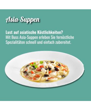 Buy Buss Ready Meals Asian Thai Soup - Delicious Chicken & Vegetable Glass Noodles | 12 x 400g - International Shipping Available - Buy Online on GoSupps.com