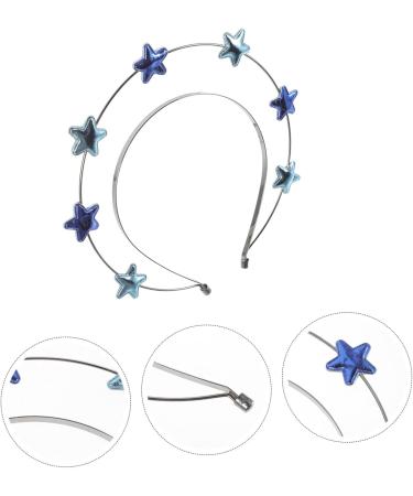Yardenfun Gothic Headband Lolita Five-pointed Performance Photo Photography Props Party Headbands for Adults Fiesta Crown Cosplay Headband Star Headband Gothic Crown - Buy Online on GoSupps.com
