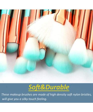 INTVN 11-Piece Professional Makeup Brush Set - Foundation & Concealer Brushes for Flawless Cosmetics Application | International Shipping - Buy Online on GoSupps.com