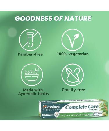 Himalaya Herbals Complete Care Toothpaste 80g - Natural Dental Protection & Fresh Breath | Worldwide Shipping available - Buy Online on GoSupps.com