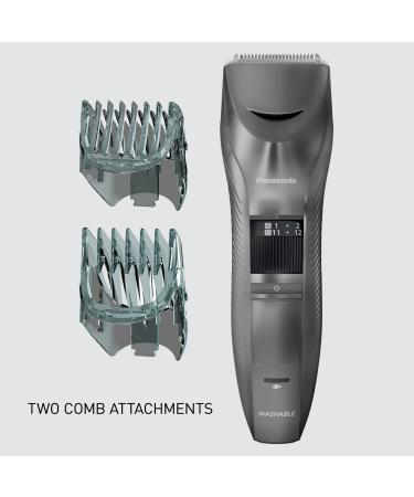 Buy Panasonic Performance Hair Clippers - Corded/Cordless Hair & Beard Trimmer with Adjustable Length - ER-GC63-H (Silver) - International Shipping Available - Buy Online on GoSupps.com