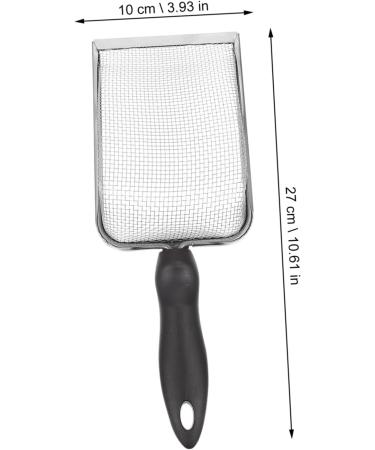 Sosoport 3 Pcs Climbing Pet Sand Excrement Shovel Tortoise Terrarium Tank Kit Stainless Steel Supplies Gecko 27X10X5CMx3pcs Blackx3pcs - Buy Online on GoSupps.com
