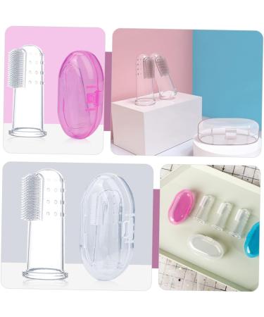 Minkissy 9-Piece Toddler Toothbrush Set | Infant Finger Toothbrush & Mouth Massage Device for Kids - International Shipping Available - Buy Online on GoSupps.com