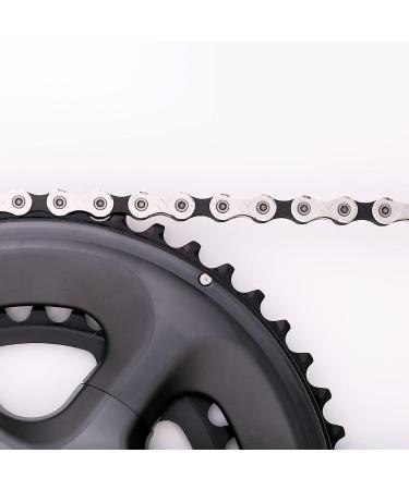 KMC 10 Speed Chain - Compatible with Shimano/SRAM - X10 Upgraded Silver/Black (116 Links + 1 Pair Missing Link) - Buy Online on GoSupps.com