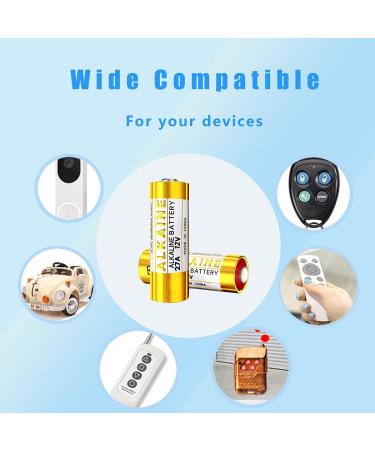 A27 Battery - Long-Lasting 12V Alkaline Batteries (5 Pack) for Doorbells & Remotes - Buy Internationally - Buy Online on GoSupps.com