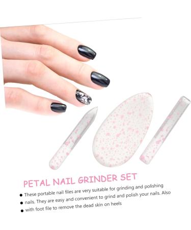 Beaupretty 1 Set Foot Set Women Nail File Nail Kits fingernail File Buffer Nail Smoothing Block Foot spa Pedicure kit Foot Care kit Nail Buffer Shiner Foot File Manicure Miss Glass - Buy Online on GoSupps.com