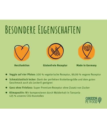 Green Petfood Veggiedog Origin - Vegetarian & Gluten-Free Dog Food (5 x 900g) | Sustainable Adult Dog Nutrition - Buy Online on GoSupps.com