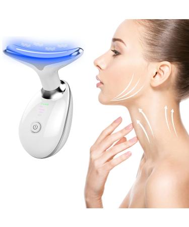 XIDORE Neck Face Massager,Firming Wrinkle Removal Tool,3 Massage Modes for Skin Care,Improve,Firm,Tightening and Smooth Skin for Women and Men.