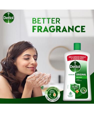 Dettol Original Liquid Soap 900ml Jar - Pack of 2 (30.43 Fl Oz) - Buy Online on GoSupps.com