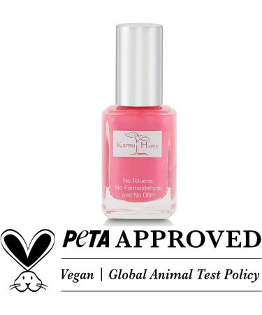 Karma Organic Quick Dry Nail Polish - Non-Toxic, Vegan, Cruelty-Free Paint for Adults & Kids - Beachy Chic Shade 0.43 fl oz - Buy Online on GoSupps.com