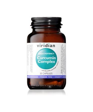 Viridian High Potency Curcumin Complex 30 veg caps - Buy Online on GoSupps.com