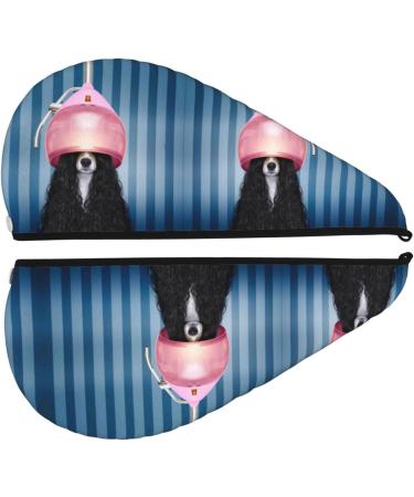 Super Absorbent Microfiber Hair Towel for Dogs | Quick Dry Coral Velvet Wrap for Long & Curly Hair Women - Buy Online on GoSupps.com