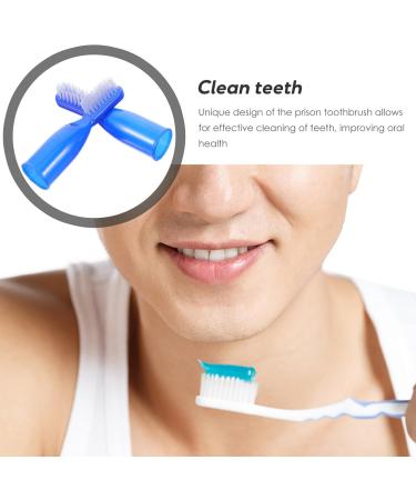 Uonlytech 10pcs Mini Toothbrush Set for Prison Use - Portable Finger Toothbrushes for Travel & Dental Care - Buy Online on GoSupps.com