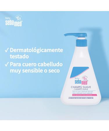 SEBAMED Baby Soft Shampoo 500ml - Gentle Care for Thin & Delicate Skin Extra Soft Cleansing for Children's Hair - Ideal for Sensitive Scalp - Buy Online on GoSupps.com