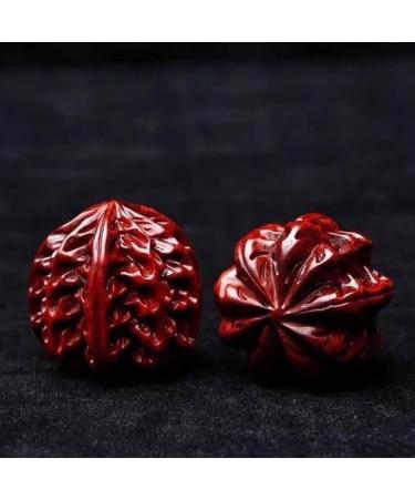 Unbit Baoding Balls - 2 Pack Marble Stress Balls for Hand Self-Massage & Exercise (40mm Walnut Color) - Buy Online on GoSupps.com