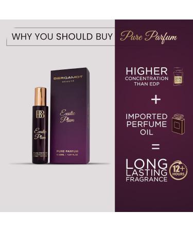 Exotic Plum Pure Parfum | Perfume For Women | Luxurious & Long Lasting Perfume For Women | Higher Concentration than Eau De Parfum 30 ML | 1.01 Fl Oz (Pack of 1) - Buy Online on GoSupps.com