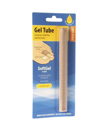 Profoot Softgel Tube for Toes -Cuttable Toe Tubes - Relieve discomfort from Footwear Corns calluses and Sore Toes