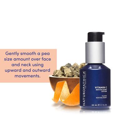 Naturopathica Vitamin C Revitalizing Lotion 1.7 oz - Daily Facial Moisturizer with Rose & Orange Oils - Kudzu Extract - Ultra-light Formula - Buy Online on GoSupps.com