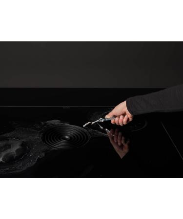 BORA Stove Cleaner for Glass Ceramic Hobs - 300ml Cleaning Set with Scratch & Microfiber Cloth | Ideal for Induction & Ceramic Cooktops - Buy Online on GoSupps.com