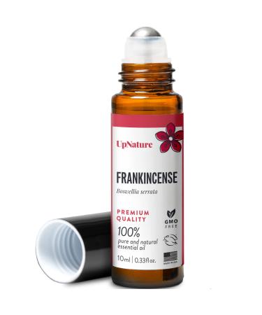 Frankincense Essential Oil Roll On – Topical Frankincense Essential Oils for Skin & Nails, Tones & Evens Skin, Mood Booster -Therapeutic Grade Aromatherapy Oil