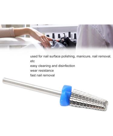 Cuticle Drill Bit Convenient Nail Removal Rotated Nail Tungsten Steel Grinding Head for Household for Nail Shop(Flat head M) - Buy Online on GoSupps.com