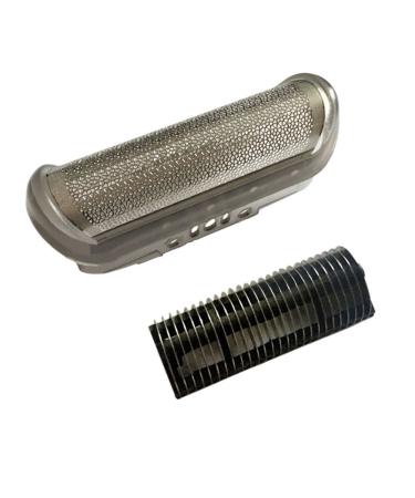 Meijunter Shaver Razor Foil Cutter Blade for Braun 10B/20B 180 190 190S 1775 1735 2675 1*Foil+1*Cutter