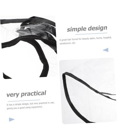 Didiseaon 4 Pcs Shampoo Funnel Hair Cape Hair Shampoo Apron Hairdressing Tool Pu Transparent Plastic Modeling - Buy Online on GoSupps.com
