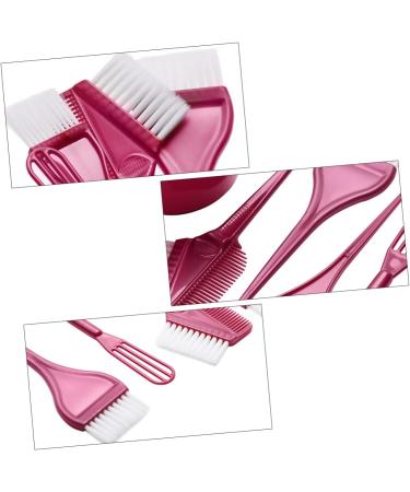 DOITOOL 1 Set Hairdressing Tool Hair Dye Tools Empanada Maker Color Hair Dye Hair Applicator Brush Mixing Tint Bowl Hair Dye Brush Hair Coloring Tool Dedicated Abs Red - Buy Online on GoSupps.com