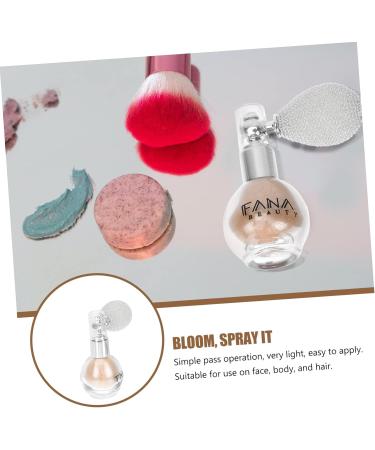 Beavorty 3 Pcs Spray Glitter Makeup Highlighters for Face Highlighter Powder Sprayer Highlight Powder Bottle Make up Plastic Accessories Ivoryx3pcs 7x5.5cmx3pcs - Buy Online on GoSupps.com