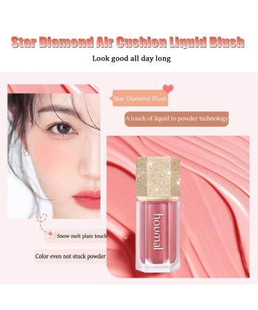 Korean Soft Cream Liquid Blush Stick - Moisturizing Formula for Natural-Looking Cheeks - Buy Online on GoSupps.com