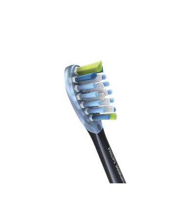 Philips Sonicare Adaptive Clean HX9042/66 Black Toothbrush Heads - 2 Pack | Genuine Replacement - Buy Online on GoSupps.com