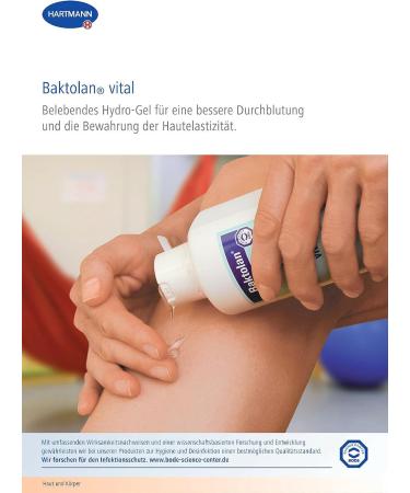 Bode Baktolan Vital Hydrogel 350 ml with Dosing Pump - Premium Skin Care for Intense Hydration | International Shipping Available - Buy Online on GoSupps.com