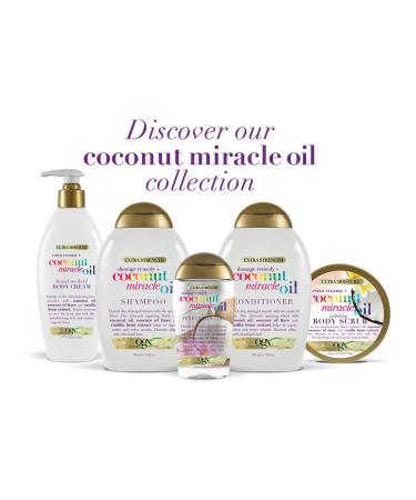 OGX Extra Creamy Coconut Miracle Oil Body Cream | Vanilla Bean | 6 fl oz - Buy Online on GoSupps.com
