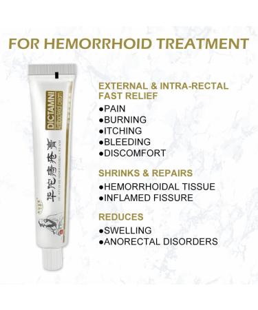 Natural Hemorrhoid Relief Cream for Fast Pain Relief and Healing - Buy Online on GoSupps.com