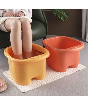 Home Plastic Bucket Foot Bath Bucket Bathroom Foot Tub Wash Basin Laundry Buckets Portable (Color : A Size (D Lofty Ambition B As the picture shows - Buy Online on GoSupps.com